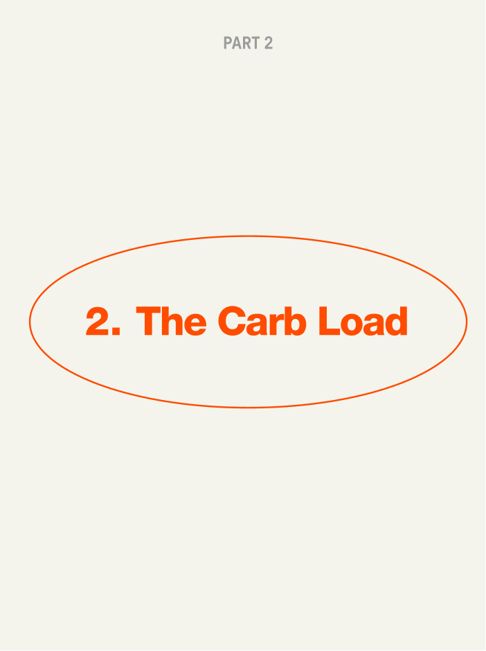 The legendary carb load. Some fear it, others love it. Do you need to do it? Absolutely yes. 

